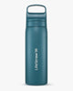 LifeStraw Go Series Stainless Steel 18 oz Bottle Filter LifeStraw - Online store Laguna Teal