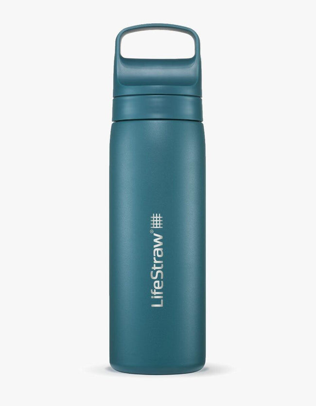 LifeStraw Go Series Stainless Steel 18 oz Bottle Filter LifeStraw - Online store Laguna Teal