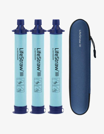 LifeStraw 3 Pack and Carry Case LifeStraw Water Filters & Purifiers