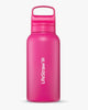 LifeStraw Go Series Stainless Steel 1L Bottle Filter LifeStraw - Online store Orchid Pink