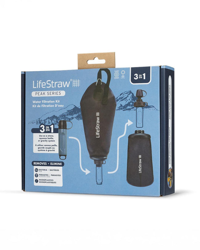 LifeStraw Peak Series 3-in-1 Kit.