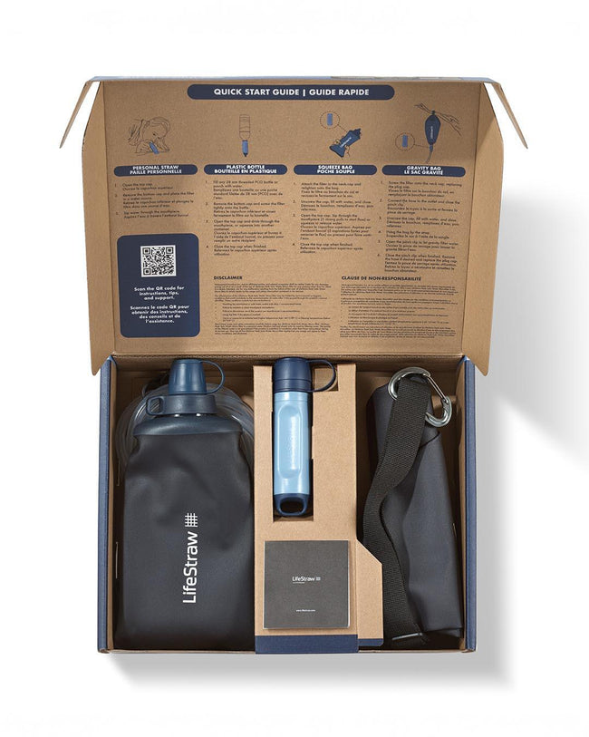 LifeStraw Peak Series 3-in-1 Kit.