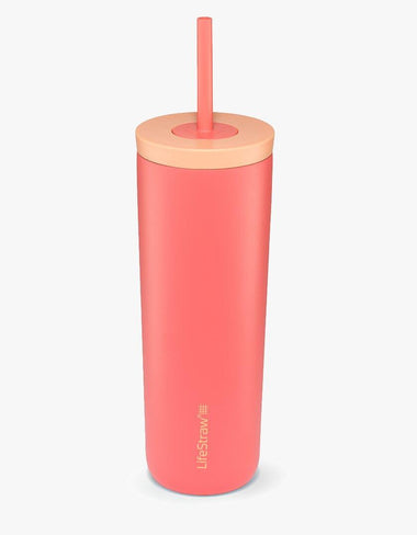 LifeStraw Go Series Water Filter Tumbler Bottle Filter LifeStraw - Online store Apricot