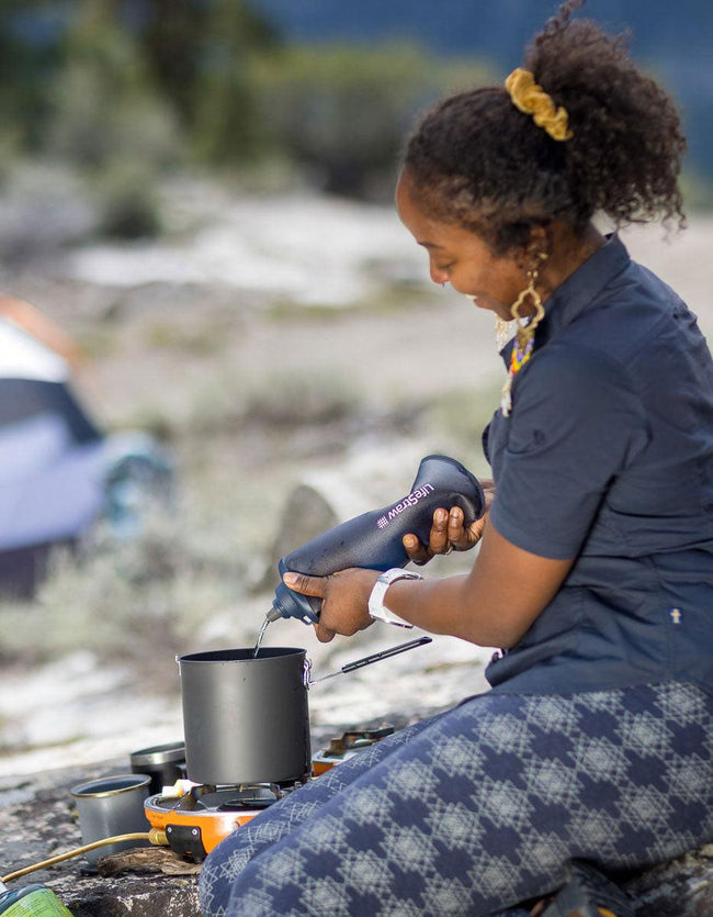 LifeStraw Peak Series Collapsible Squeeze Bottle with Filter Bottle Filter LifeStraw Water Filters & Purifiers