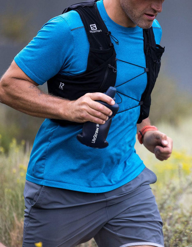 LifeStraw Peak Series Collapsible Squeeze 1L Bottle with Filter Bottle Filter LifeStraw Water Filters & Purifiers
